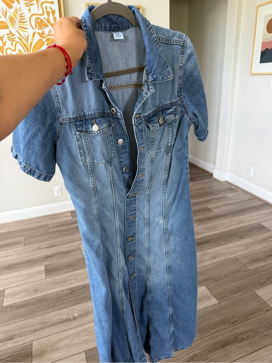 H&M Dresses & Skirts - H&M Light Blue Denim Maxi Dress